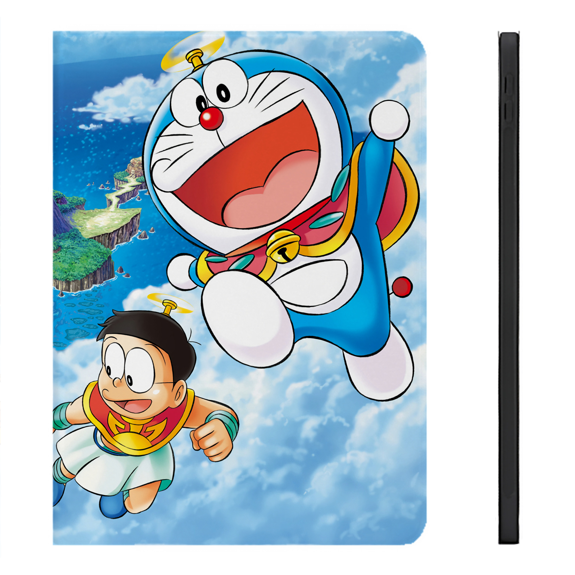 （画像用） ドラえもん Doraemon IPadケース ペンホルダー付き ブックスタイルデザイン